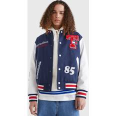 College Relaxed Baseball Jacket TWILIGHT