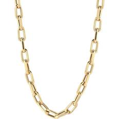 Zoe Lev Large Open Link Chain Necklace - Gold