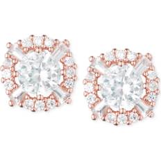 Anne Klein & Cubic Zirconia Halo Earrings