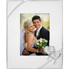 Photo Frames Lenox(R) True Love Metal Frame 5x7 Silver 5x7 Photo Frame