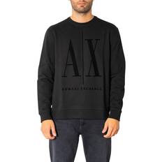 Armani Exchange Sweatere Armani Exchange Armani Exchange Sweatshirt - Blå/Hvid