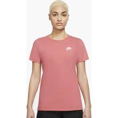 Pink nike tshirt Nike T-shirt Sportswear Club dn2393-622 Størrelse