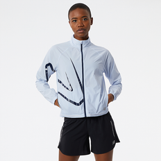 New balance impact run packable jacket New Balance Impact Run Packable Jacket Dame Starlight