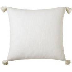 Cotton Pillows Peri Home Tassel Euro Pillows White (66x66)