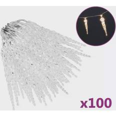 Istappar led vidaXL Icicles 100 Julbelysning