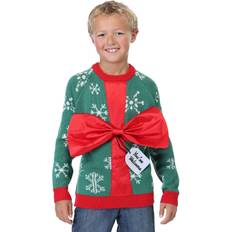 Long Sleeves Christmas Sweaters Children's Clothing Fun Kid's Present Ugly Christmas Sweater