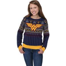 Wonder Woman Navy Ugly Christmas Sweater