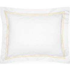 Gold Pillow Cases SFERRA Grande Hotel Pillow Case Grey, Black, Green, Beige, Gold, White, Brown (91.4x53.3cm)