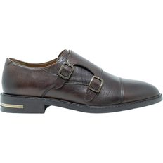 Walk London Oliver Etched Monk Strap