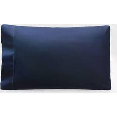 Pillow Cases Polo Ralph Lauren Organic Sateen Pillow Case Blue, White (81.3x53.3cm)