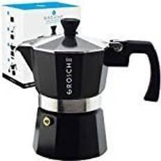 White Moka Pots Milano Moka Espresso 3 Cup