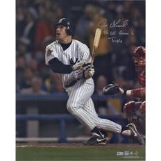 Fanatics New York Yankees Joe Girardi Autographed 1996 World Series Hitting Photograph with 96 WS Game 6 Triple Inscription