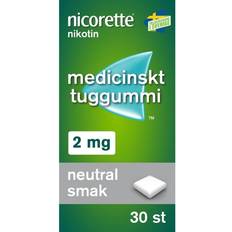 Nicorette 2mg Nicorette 2mg 30 st Tuggummi