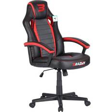 Gaming Chairs Brazen Gamingchairs Salute Racing Gaming Chair - Black/Red