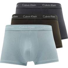 Calvin Klein Herre Klær Calvin Klein Low Rise Boxer Shorts 3-pack- Sleek Grey/Tourmaline/Olive