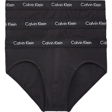 Briefs - Elastane/Lycra/Spandex Men's Underwear Calvin Klein Cotton Stretch Briefs 3-pack - Black