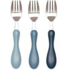 Rustfrit stål Børnebestik Sebra Fork Set 3-pak