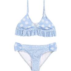 Organic/Recycled Materials Bikinis Girl's Where To Ruffle Triangle Bikini Set