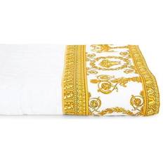 Versace Barocco Asciugamano Bianco, Oro (160x99.1cm)