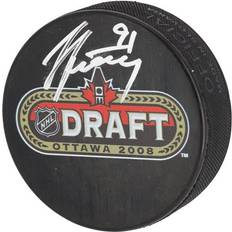 Fanatics Steven Stamkos Tampa Bay Lightning Autographed 2008 NHL Draft Logo Hockey Puck