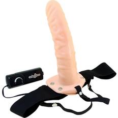 Hul strap on dildo Realistisk hul strap-on vibrator