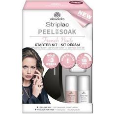 French nails Striplac Peel Or Soak French Nails starter