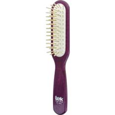 TEK TEK Natural Rectangular Hairbrush Violet