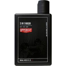 Cere per capelli Uppercut Deluxe 3 in 1 Wash Shampoo 240 ml male