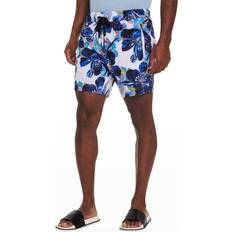 Herre - Rosa Skjorter Men's Tiki Floral Swim Shorts multi