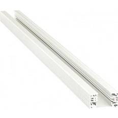 Strømskinne square Nordtronic Nordtronic 1-faset påbygningsskinne, 3 meter, nordic white