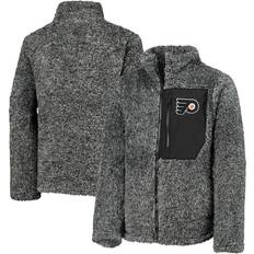 Junior Jackets & Sweaters Outerstuff Philadelphia Flyers Girls Youth Fan Gear Sherpa Full-Zip Jacket