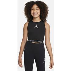 Spandex Lastenvaatteet Kids Jordan Tank Top - Musta/Valkoinen