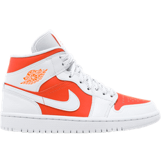 Nike Air Jordan 1 Mid SE W - Bright Citrus/White