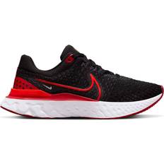 Nike React Infinity Run Flyknit 3 W - Black/University Red/White/Bright Crimson