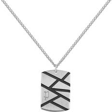 Police PJ-26485PSB-02 Necklace - Silver/Black