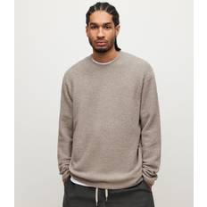 Elastane/Lycra/Spandex Robes AllSaints Eamont Crew Sweater FLINT