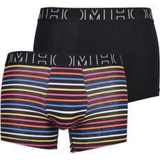 HOM 2-Pack Multi-Stripe & Solid Boxer Trunks