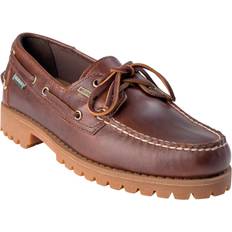 43 ½ Chaussures bateau Ranger Brown Oiled Waxy Male Marrón