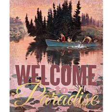 Posters Marmont Hill Paradise Painting Print on Wrapped Canvas