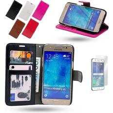 Samsung galaxy j5 cover 2016 Stargadgets Läderfodral/Plånbok Samsung Galaxy J5 2016 Skärmskydd