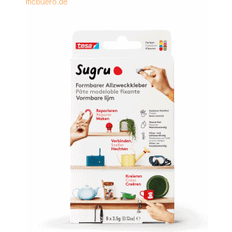 Multikleur Alleslijm tesa Sugru Limpasta 41283-00001-00 Multicolor 8 stk