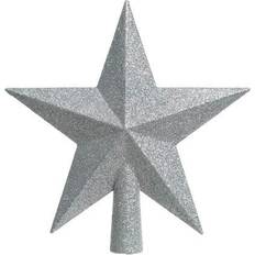 Decoris Decoris Sølv Glitter Topstjerne Juletræspynt