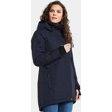 Didriksons Tanja Wns Parka 6 - Blue/Grøn