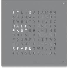 Qlocktwo QLOCKTWO Classic Grey Pepper Wall 45cm Wall Clock