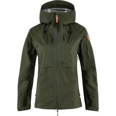 Fjällräven keb jakke dame Fjällräven Keb Eco-Shell Jacket Women Deep Forest-662