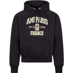 Ami Paris France Hoodie Unisex - Black