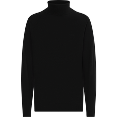 Homme - Pull en tricot Pulls Calvin Klein Col Roulé Brodé En Laine - Black