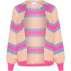 Noella cardigan blå Noella Noella Vera Knit Cardigan Orange/pink Mix