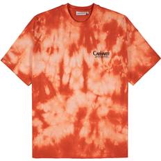 Carhartt WIP Carhartt WIP Women's Tie Dye T-Shirt in Elba/Grapefruit/Black, END. Clothing