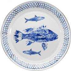 Golden Rabbit Fish Camp Serving Tray 20"